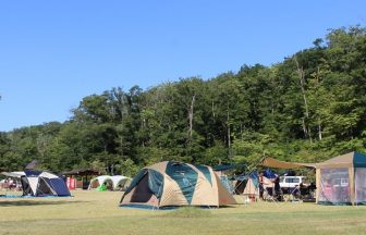 鮭川村エコパーク　栗の木オートキャンプ場　サイト